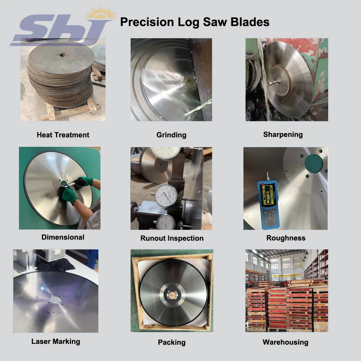 Precision Log Saw Blades Precision Log Saw Blades